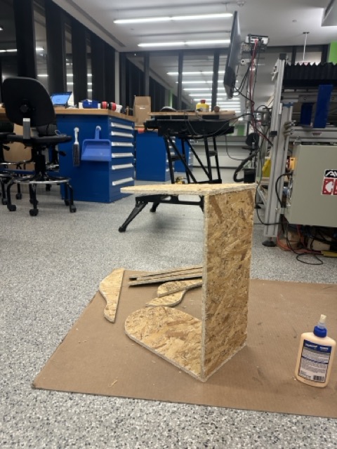 Final assembled table 1